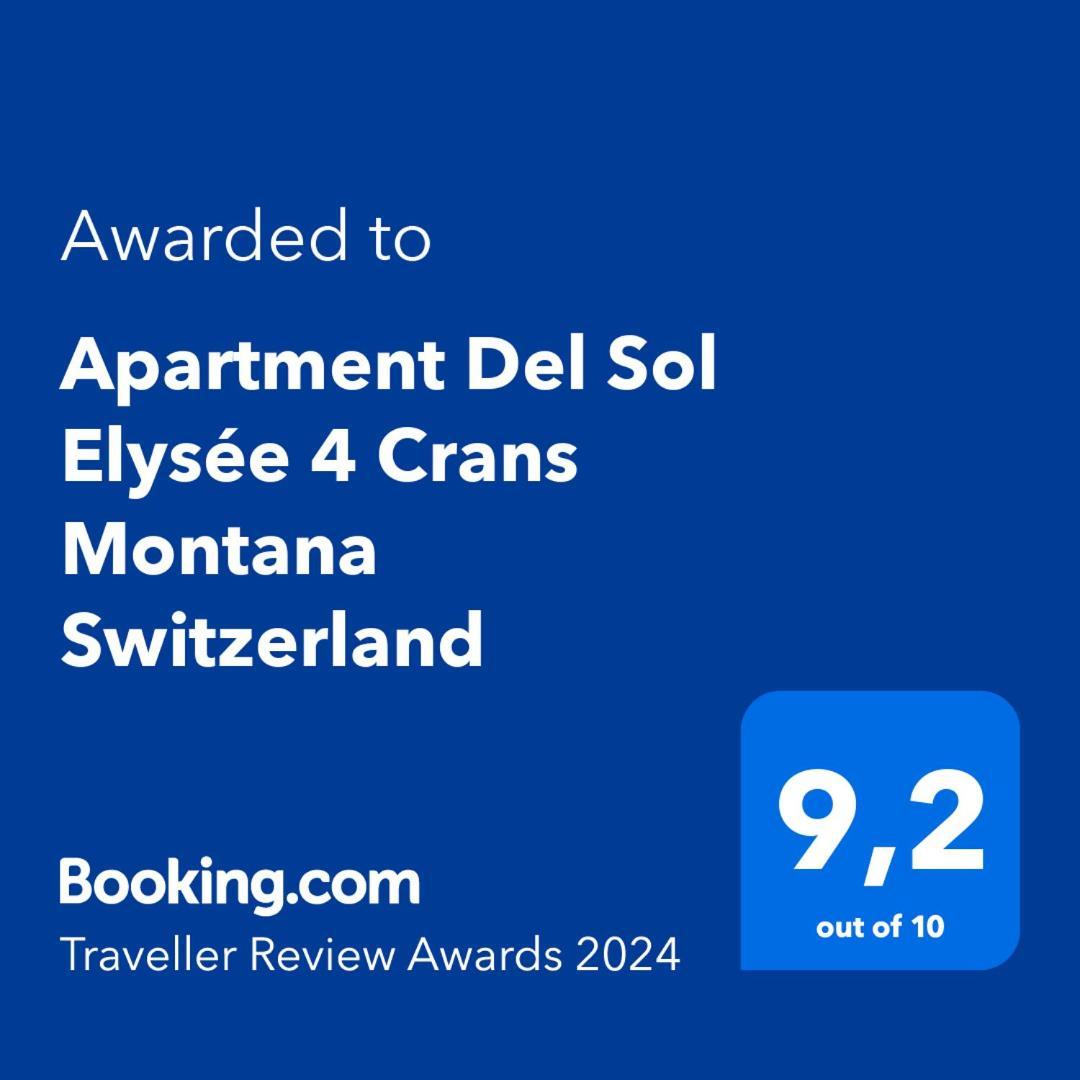 Apartment Del Sol Elysee 4 Crans Montana Switzerland エクステリア 写真